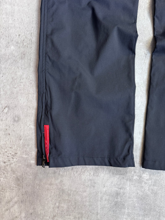 Prada Navy Lightweight Nylon Technical Trousers