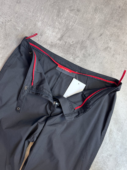 Prada Navy Lightweight Nylon Technical Trousers