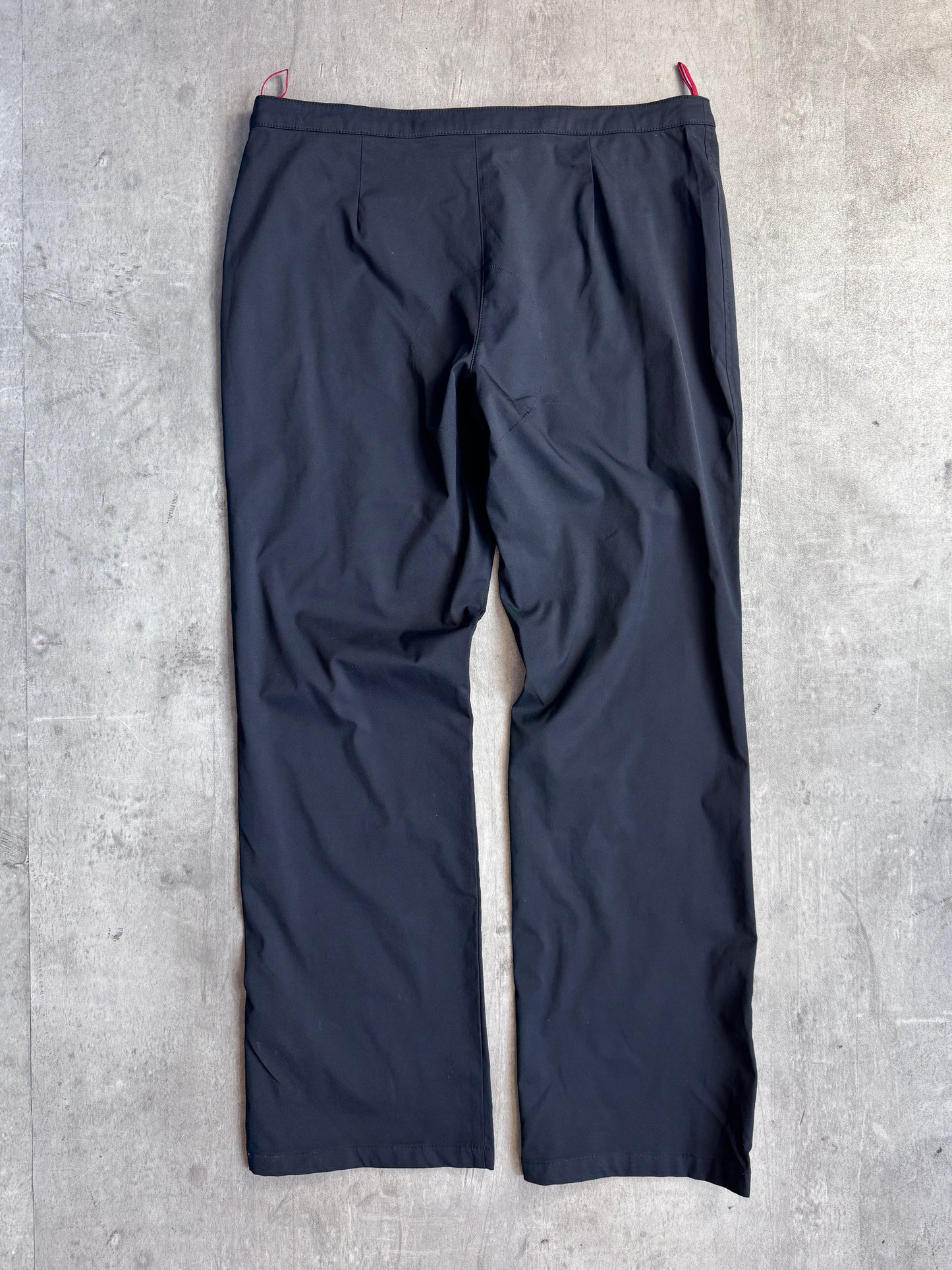 Prada Navy Lightweight Nylon Technical Trousers