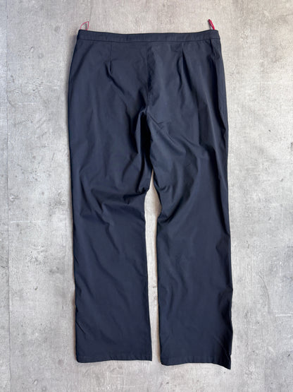 Prada Navy Lightweight Nylon Technical Trousers