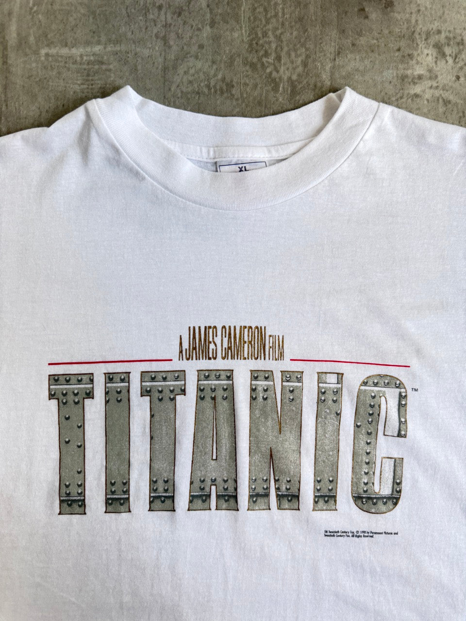 1998 Titanic by James Cameron Tee