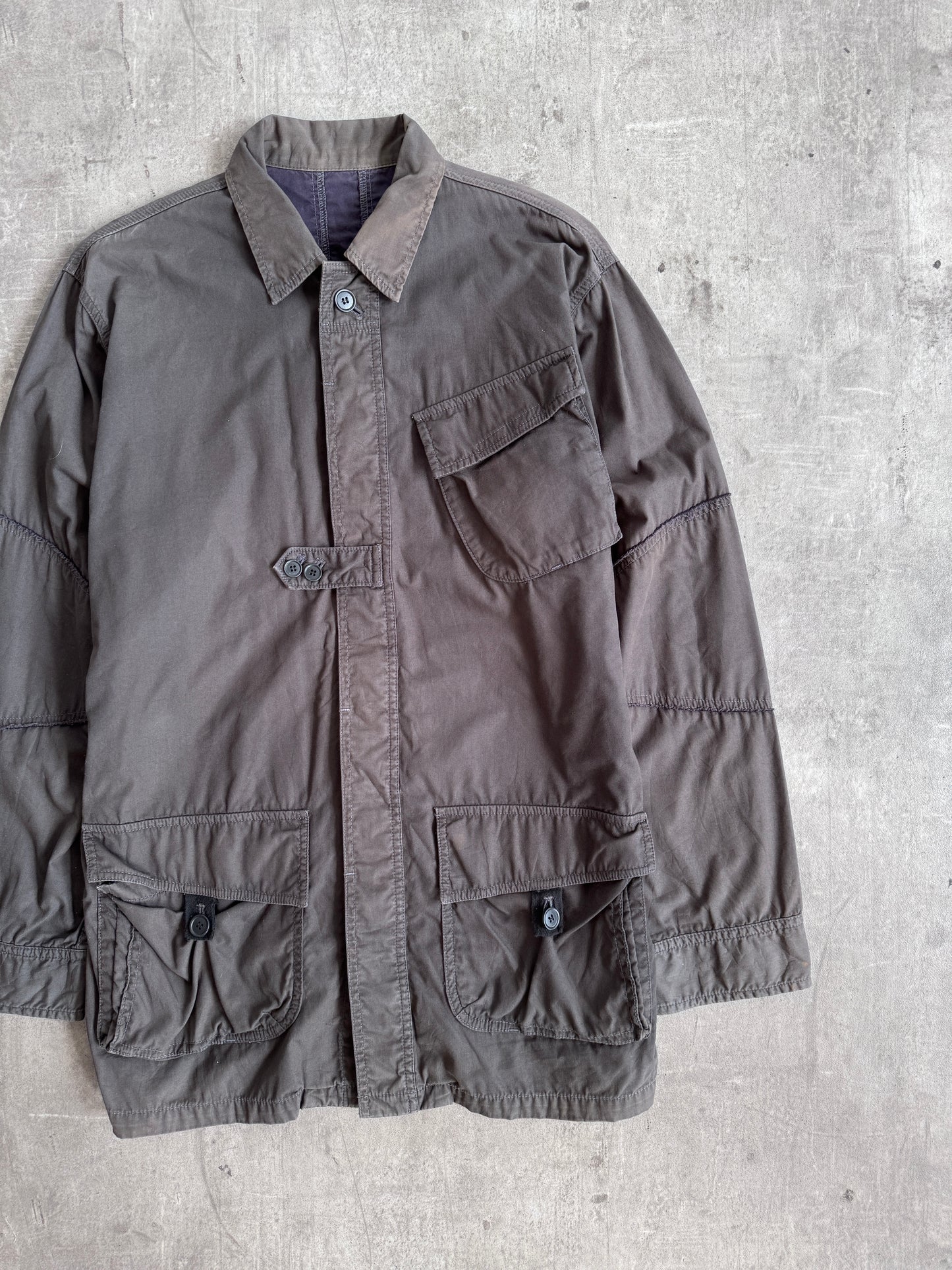 PPFM Washed Fastening Pocket Jacket