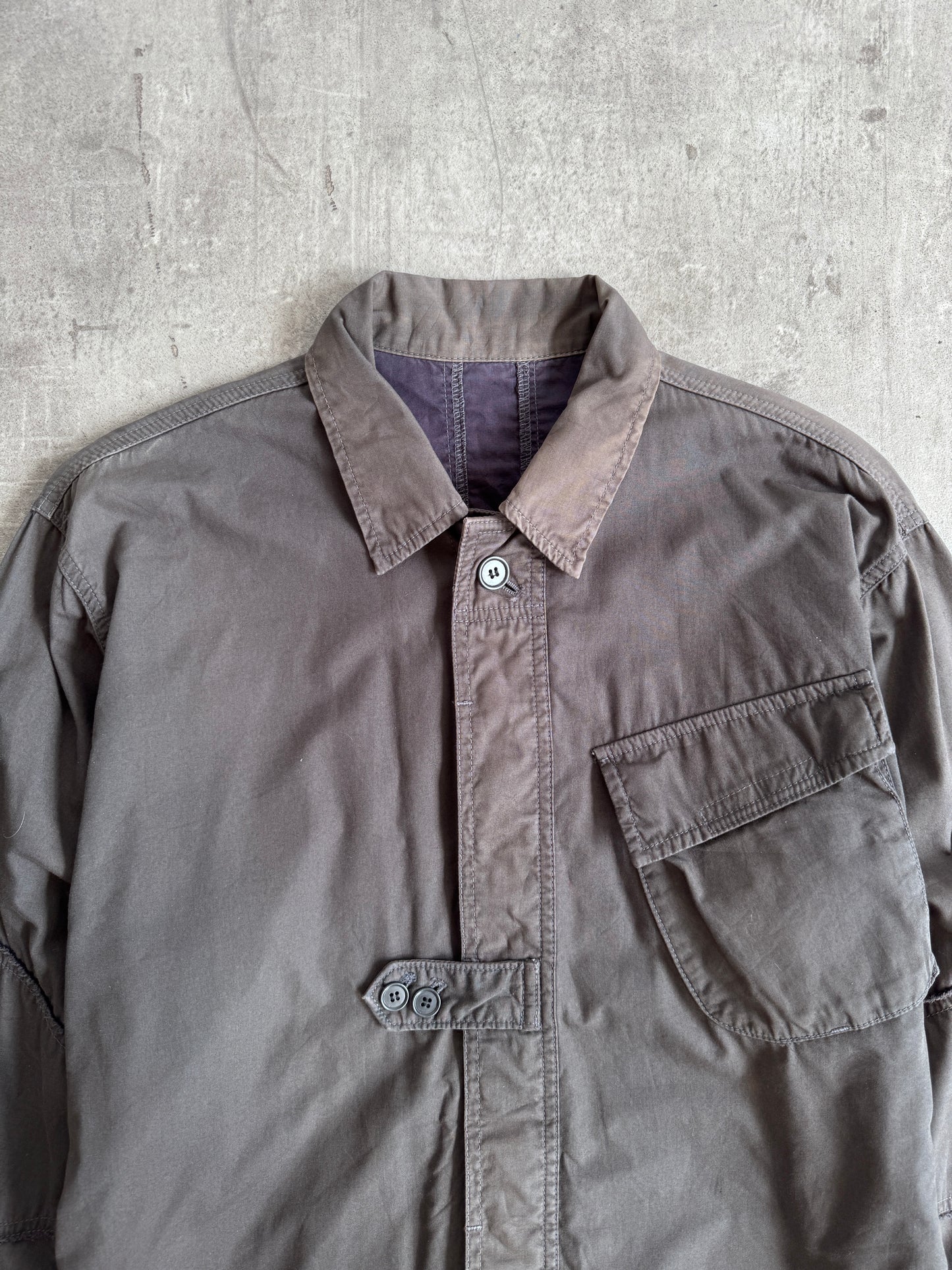 PPFM Washed Fastening Pocket Jacket