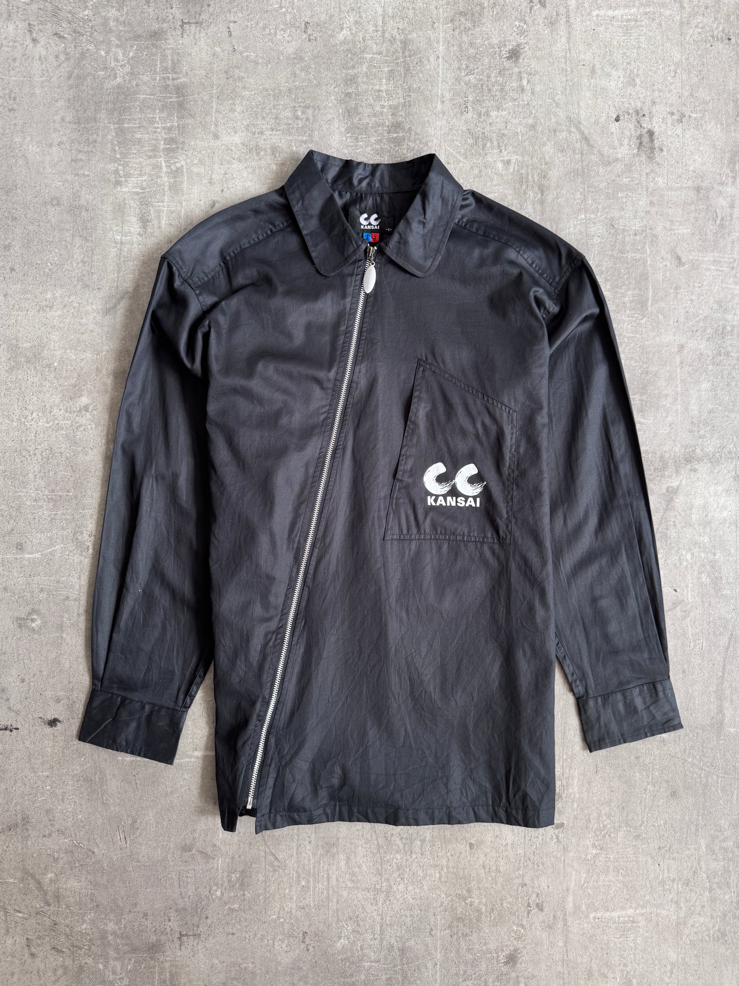 Kansai CC Black Lightweight Zip Shirt
