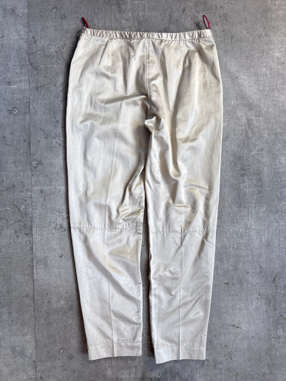 Prada Sheen Beige Lightweight Technical Trousers