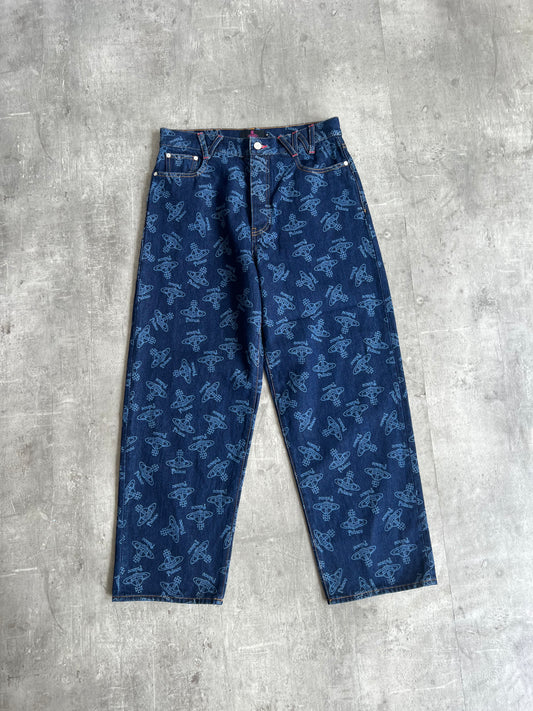 Palace x Vivienne Westwood Orb Print Jeans