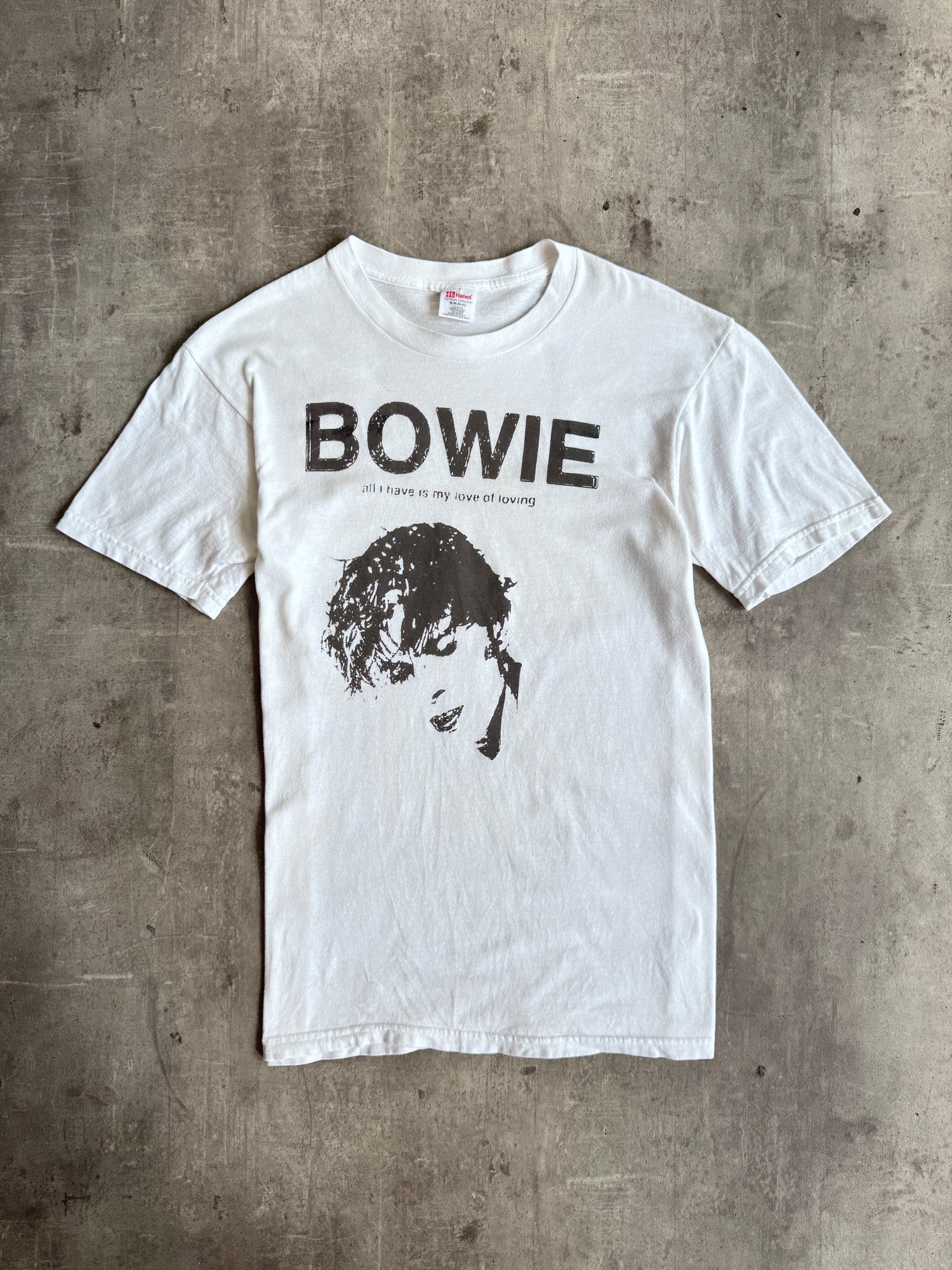 David Bowie "All I Have Is My Love Of Loving" Graphic Tee