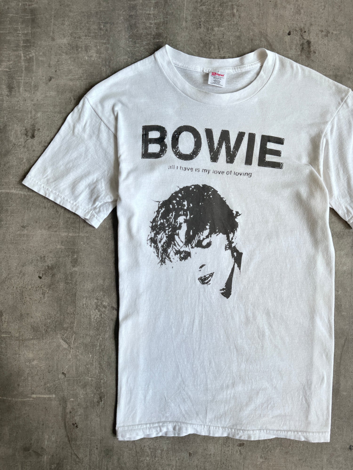 David Bowie "All I Have Is My Love Of Loving" Graphic Tee