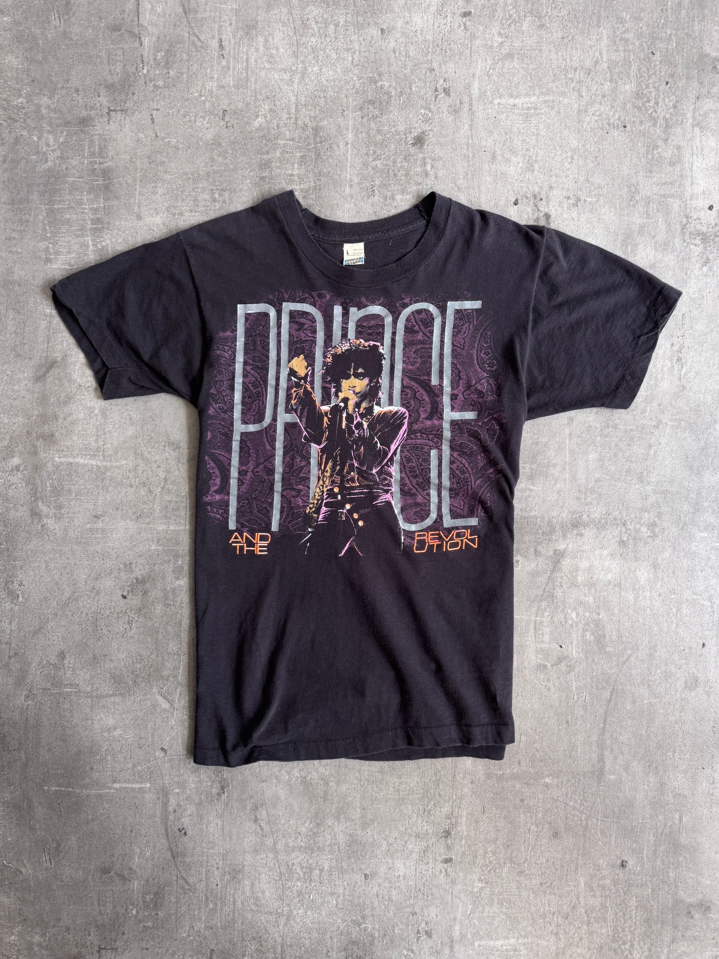 1984 Prince and The Revolution Single Stitch Graphic Tee