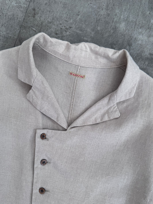 Kapital Asymmetric Lightweight Overshirt