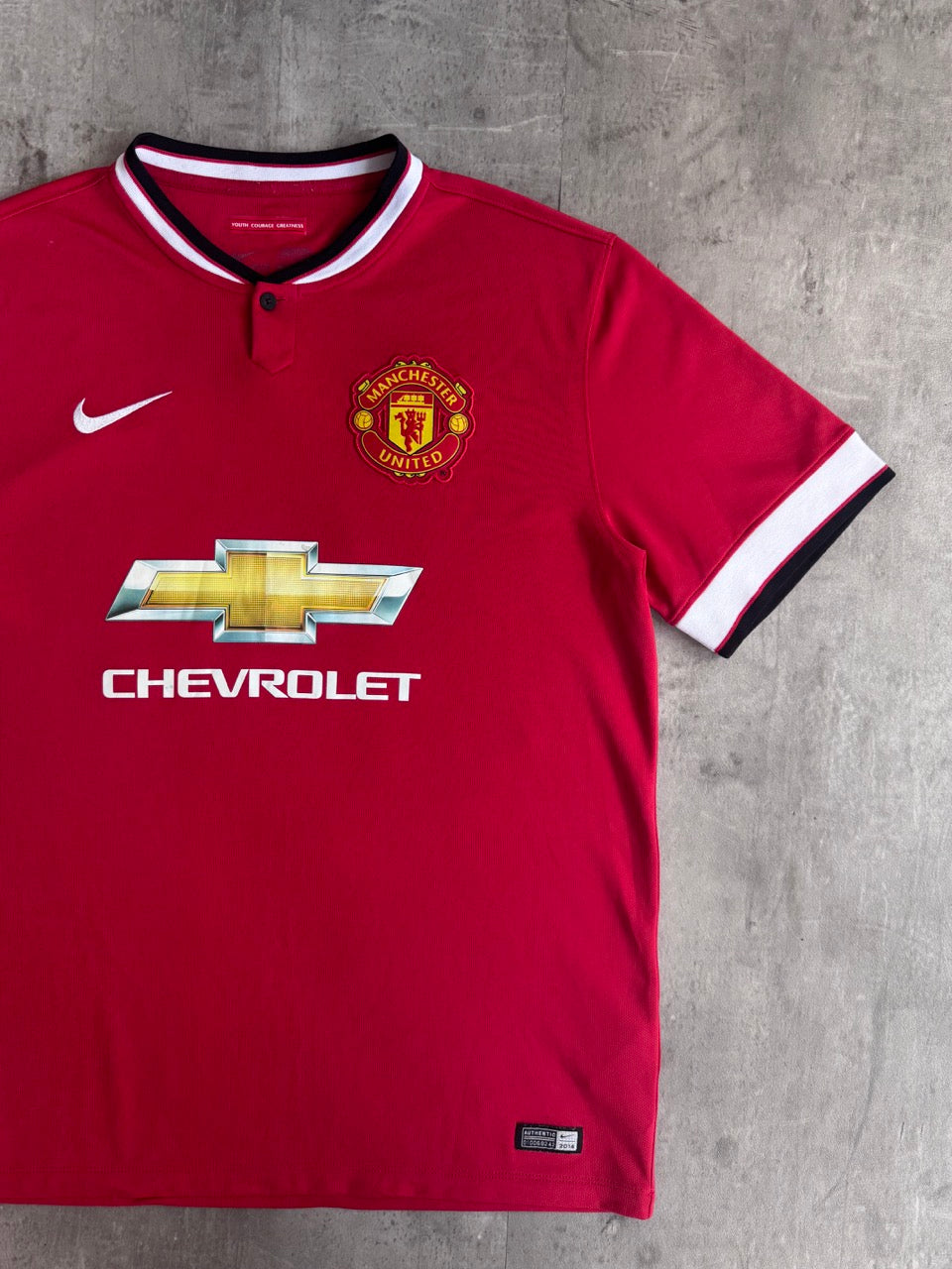 2014/15 Nike x Manchester United 'Van Persie' Home Football Shirt
