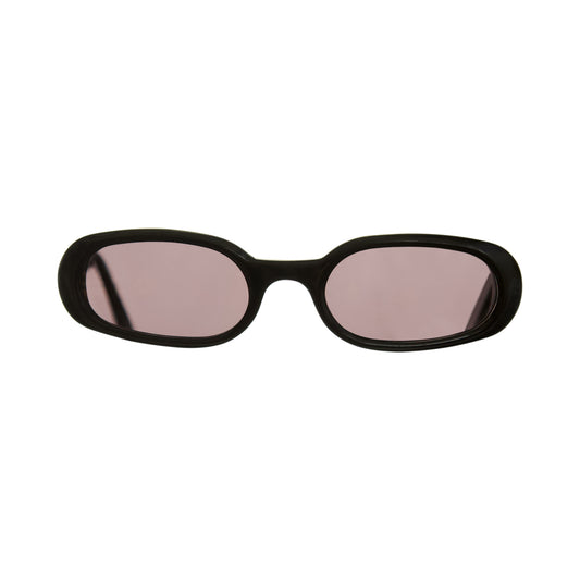 Gucci Black Slim Oval Sunglasses GG 1157