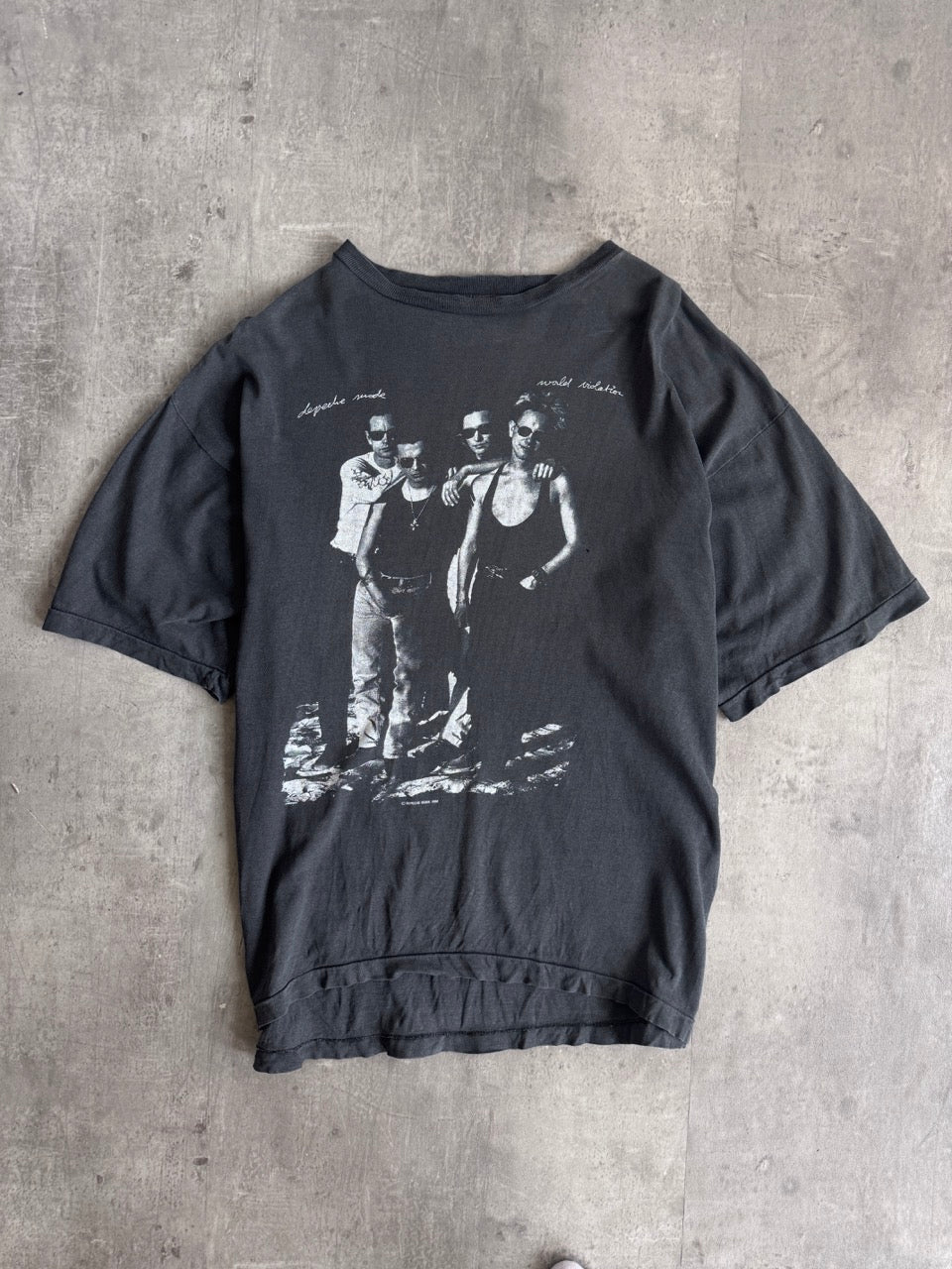 1990 Vintage Depeche Mode 'Violation Tour' Single-Stitch Graphic Tee
