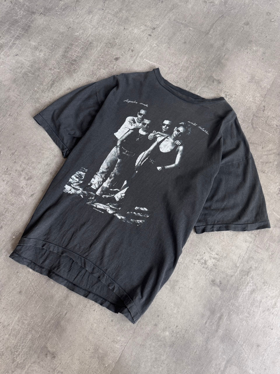 1990 Vintage Depeche Mode 'Violation Tour' Single-Stitch Graphic Tee