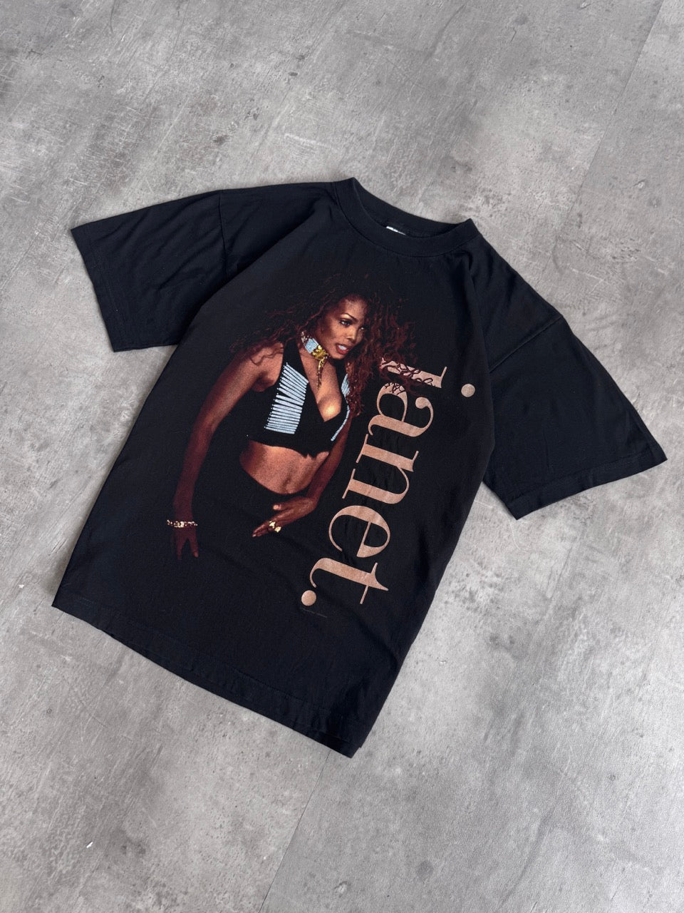 1993/94 Vintage Janet Jackson World Tour Graphic Tee