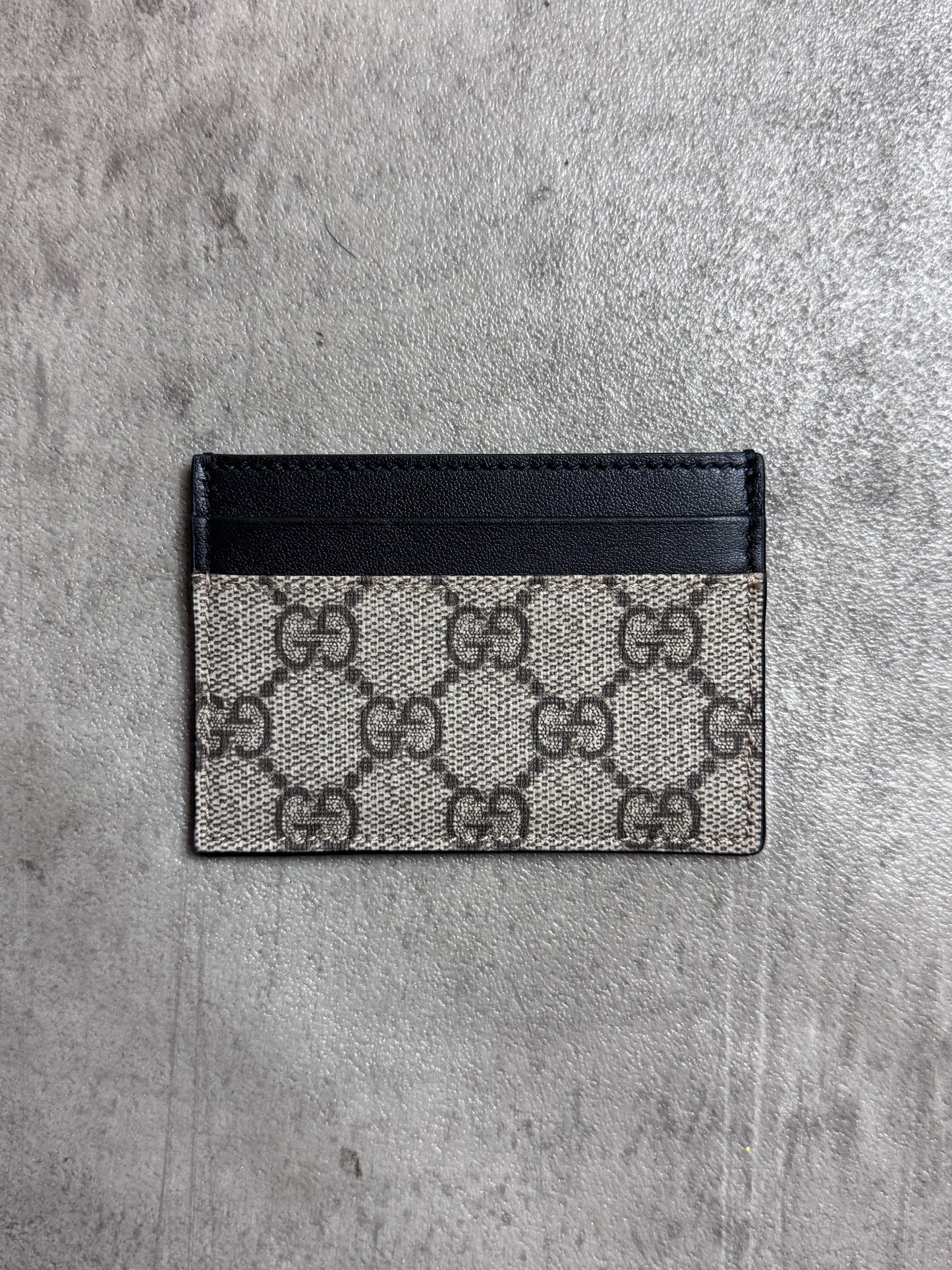 Gucci GG Monogram Leather Card Holder
