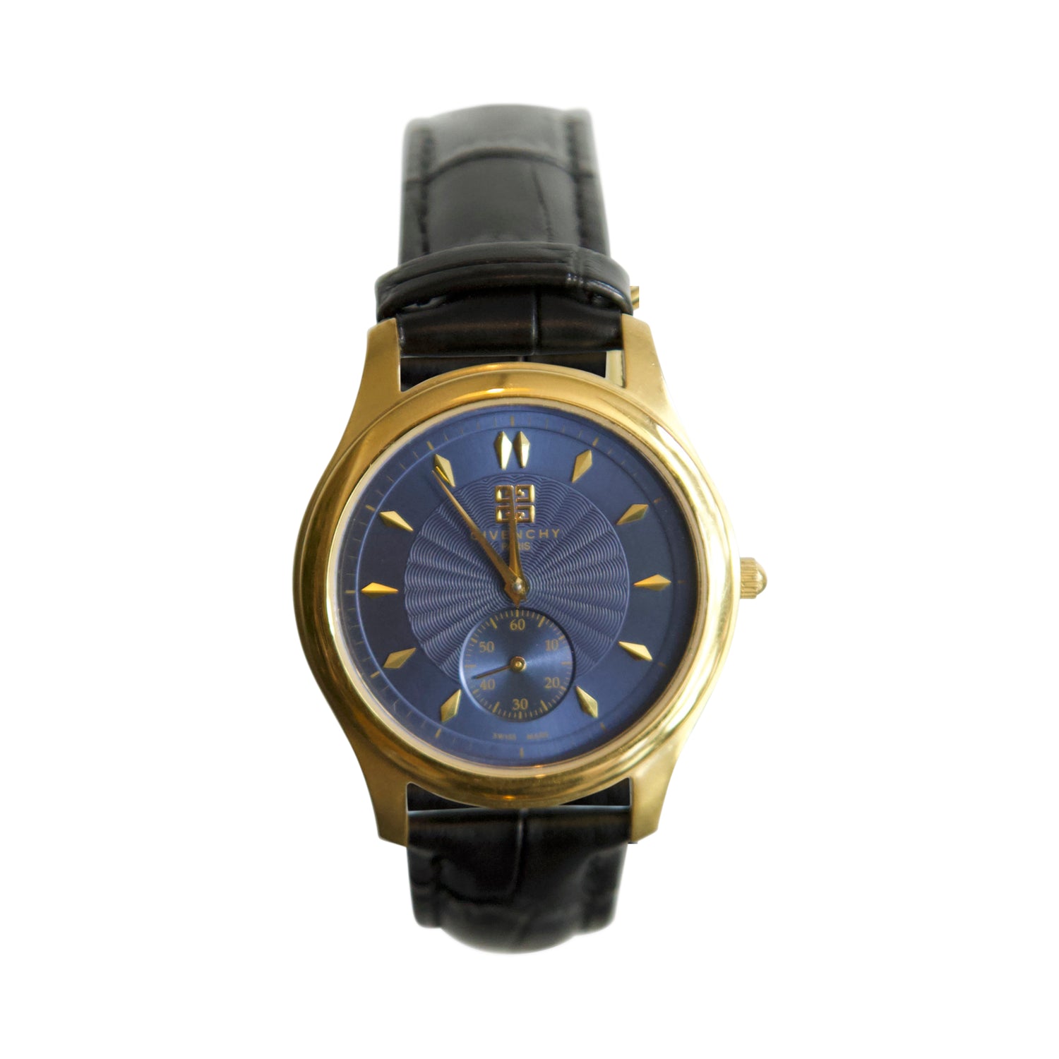 Givenchy Elitis QZ Blue Watch