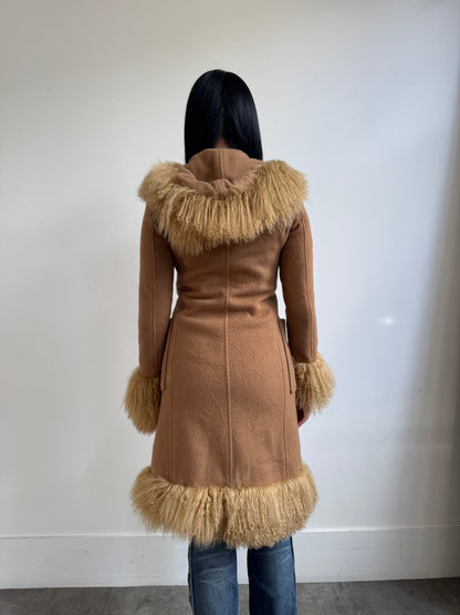 Dolce & Gabanna Mongolian Lambs Fur Duffle Coat