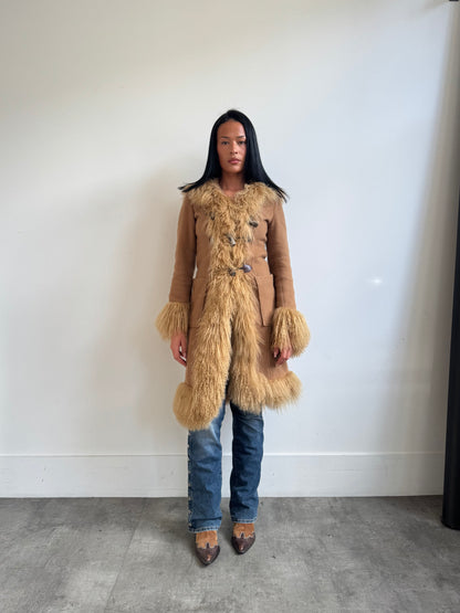 Dolce & Gabanna Mongolian Lambs Fur Duffle Coat
