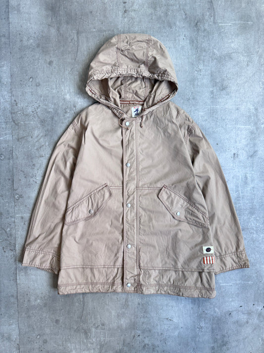 Issey Miyake Hai Sporting Gear Brown Hooded Fishing Smock
