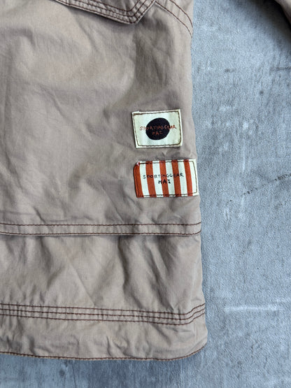 Issey Miyake Hai Sporting Gear Brown Hooded Fishing Smock