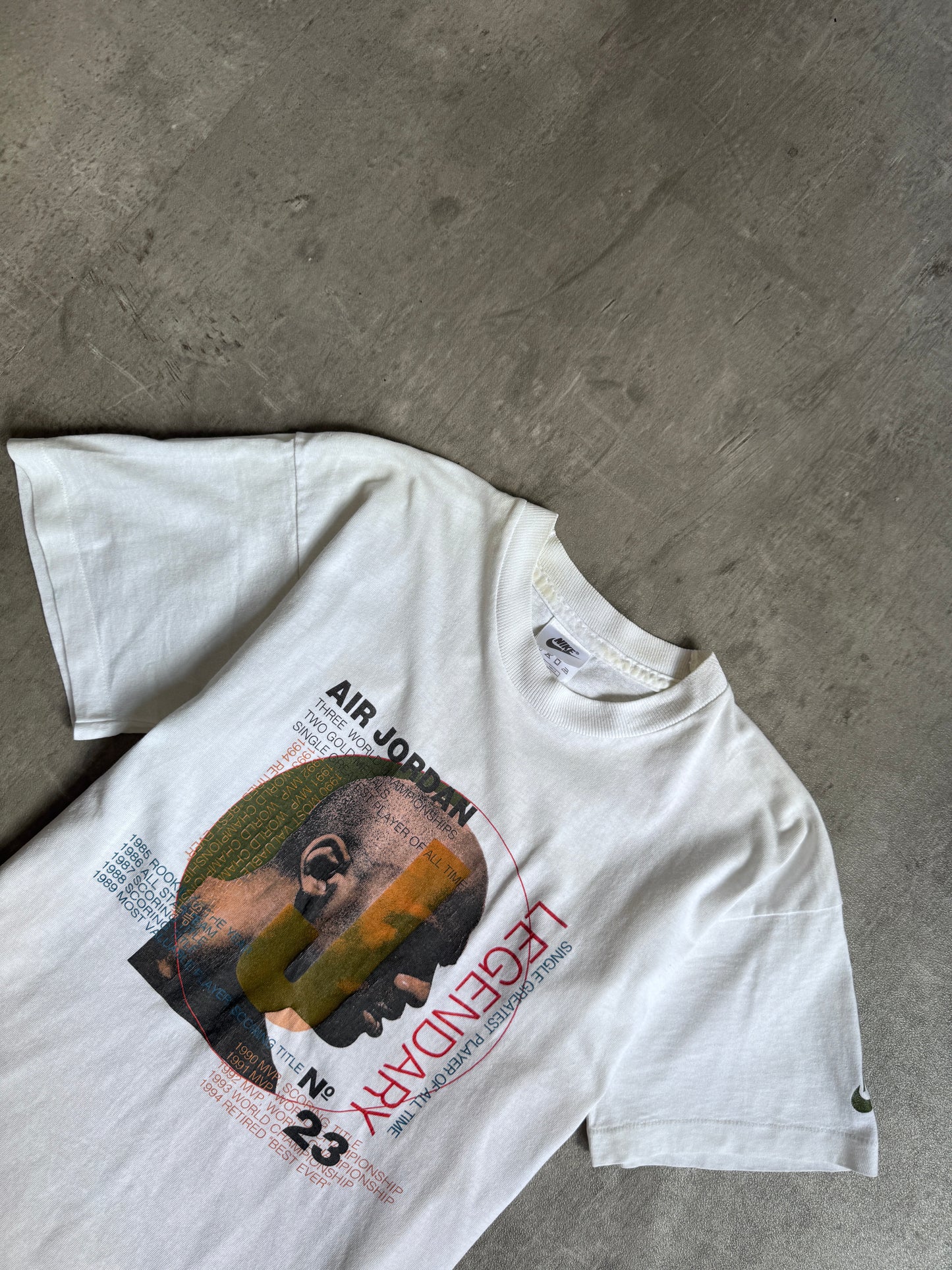 90s Vintage Michael Jordan Chicago Bulls Single-Stitch Graphic Tee