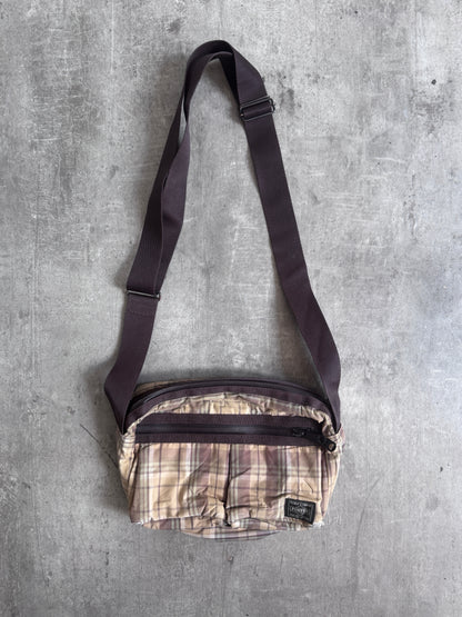 Comme Des Garçons x Head Porter Yoshida Check Utility Bag (Sold As Seen)