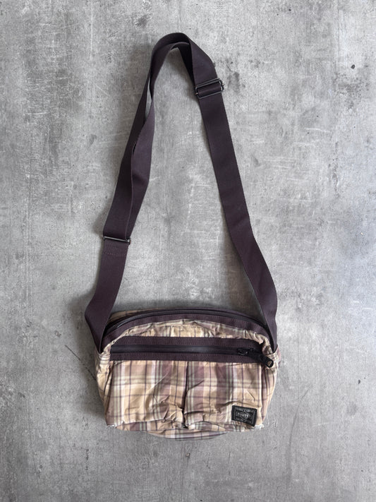 Comme Des Garçons x Head Porter Yoshida Check Utility Bag (Sold As Seen)