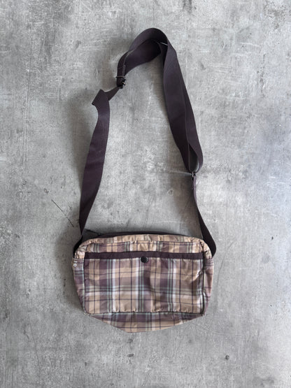 Comme Des Garçons x Head Porter Yoshida Check Utility Bag (Sold As Seen)