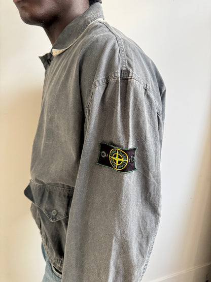 S/S 1989 Stone Island Washed Reversible Tela Stella Jacket