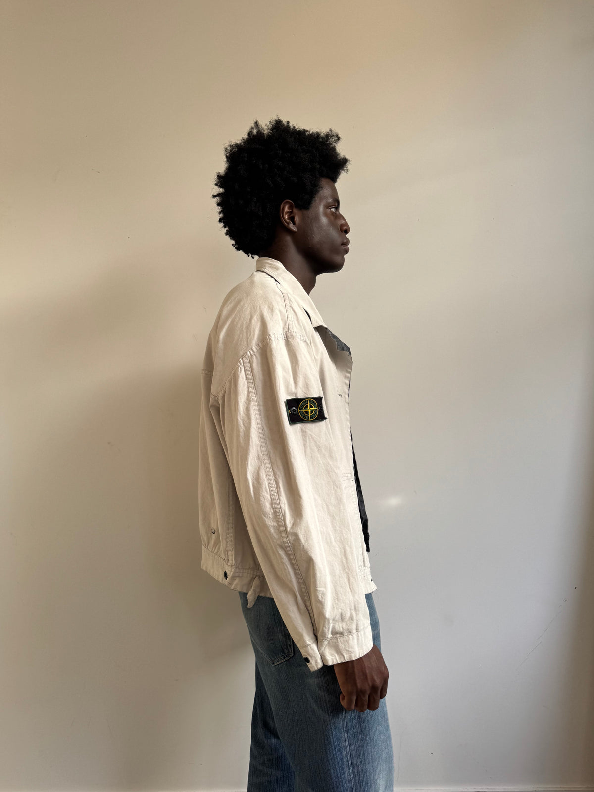 S/S 1989 Stone Island Washed Reversible Tela Stella Jacket