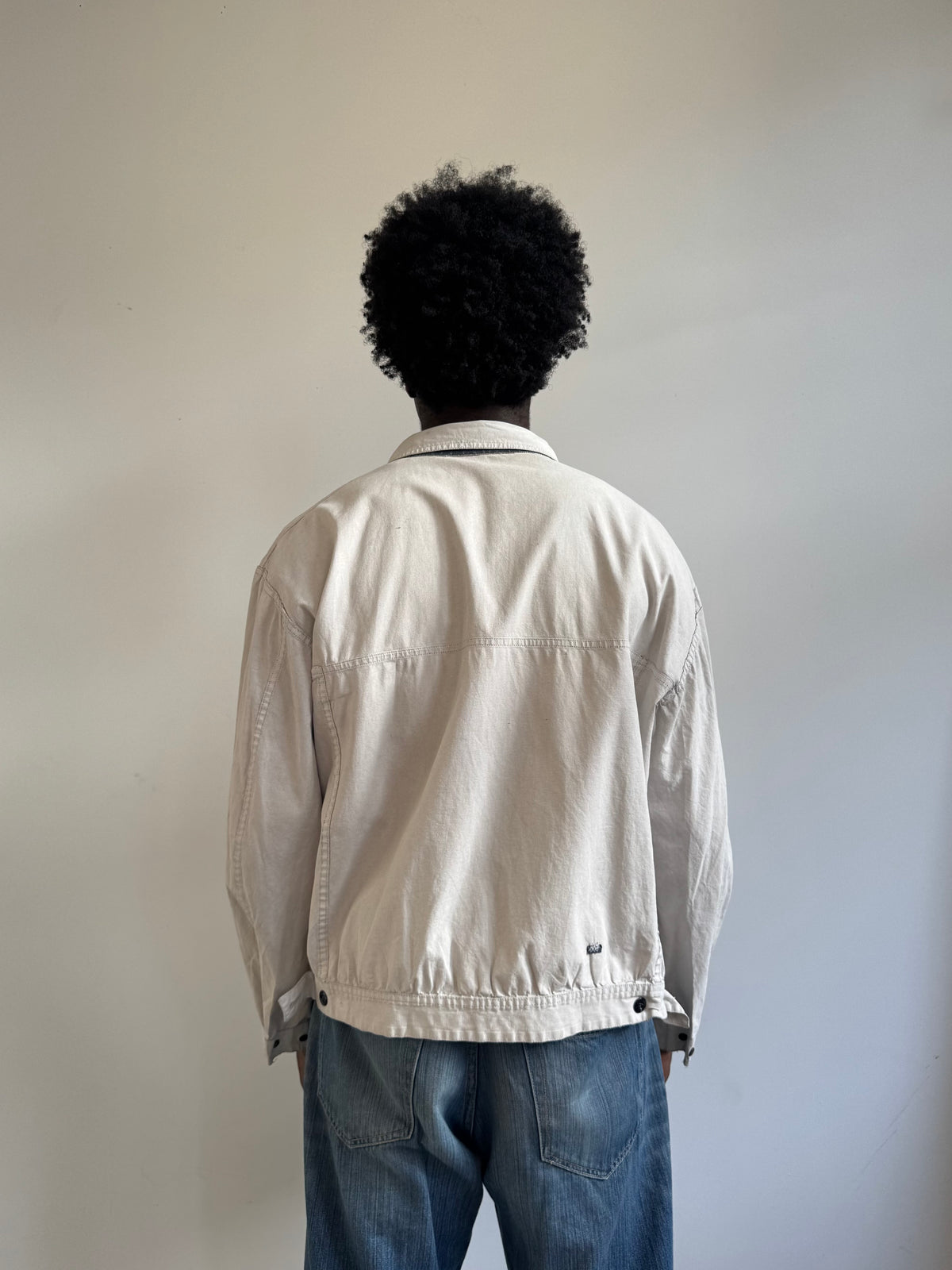 S/S 1989 Stone Island Washed Reversible Tela Stella Jacket