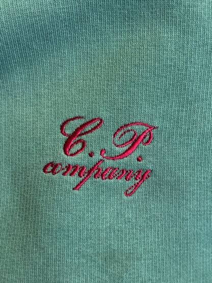 A/W 1994 C.P. Company Green Embroidered Heavyweight Sweater
