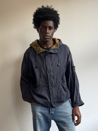 A/W 1987 Stone Island PVC Coated Hood Parka Jacket