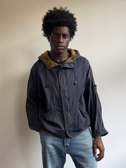 A/W 1987 Stone Island PVC Coated Hood Parka Jacket