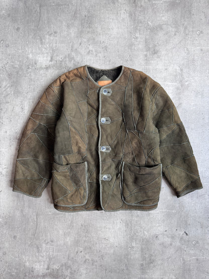 1990's Issey Miyake Hai Sporting Gear Sheepskin Military Liner Jacket