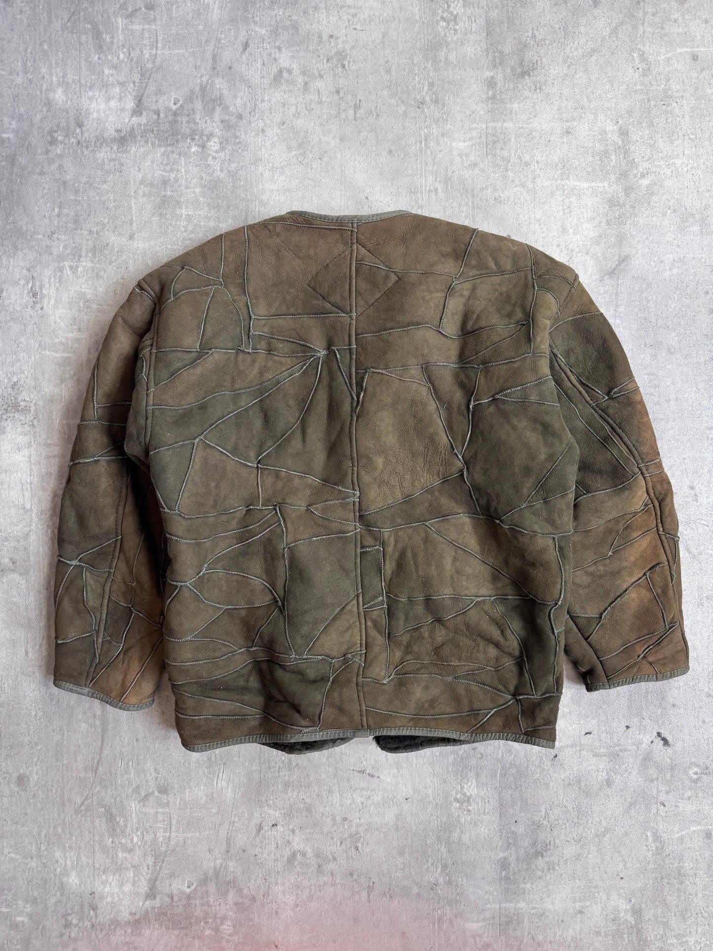 1990's Issey Miyake Hai Sporting Gear Sheepskin Military Liner Jacket