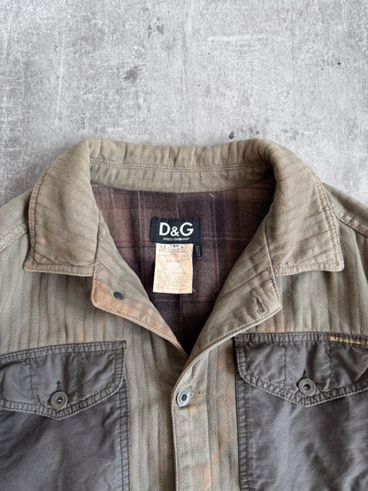 S/S 2003 Dolce & Gabbana Split Multi Zip Modular Utility Jacket
