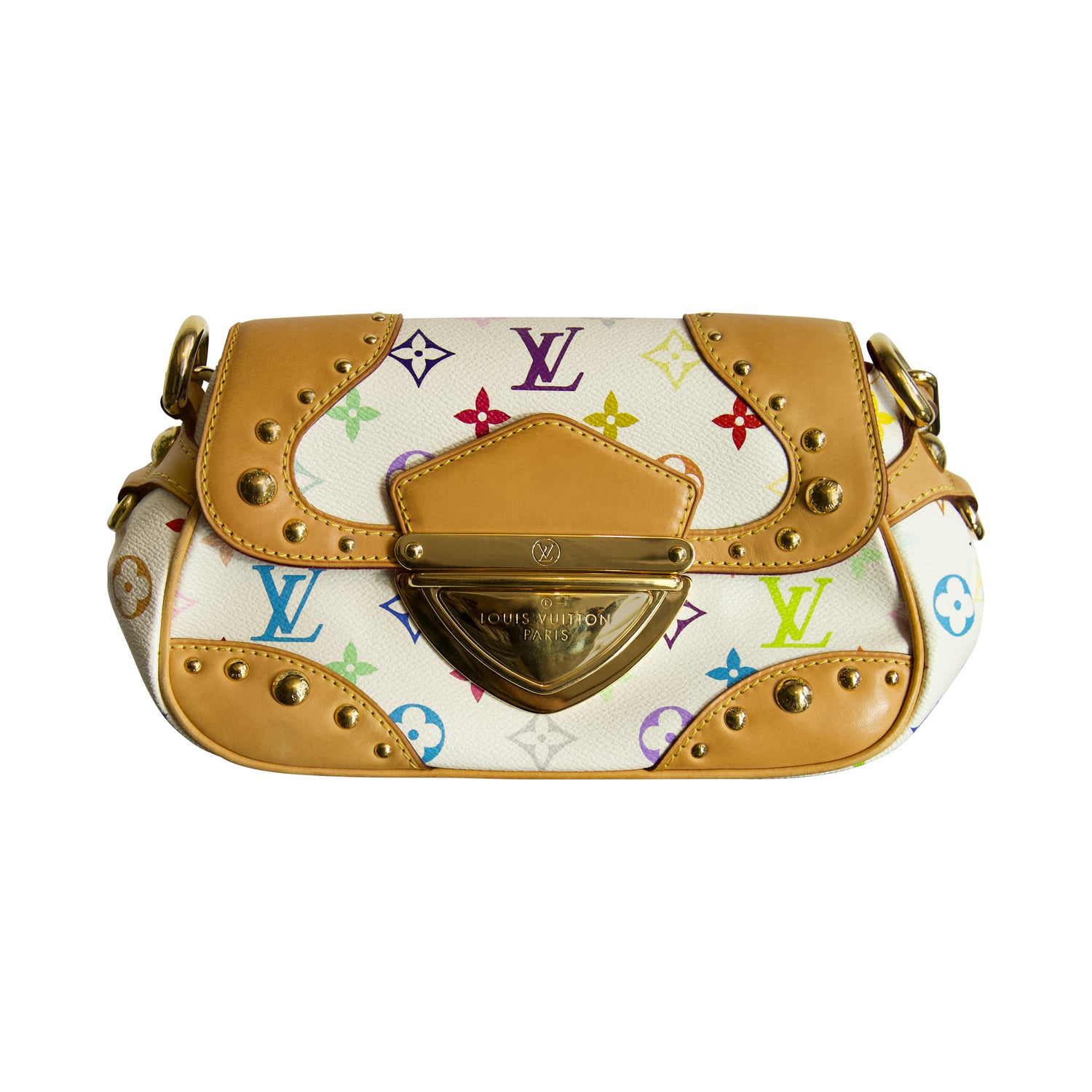 Louis Vuitton x Takashi Murakami 2007 Marilyn Multicolor Monogram Handbag