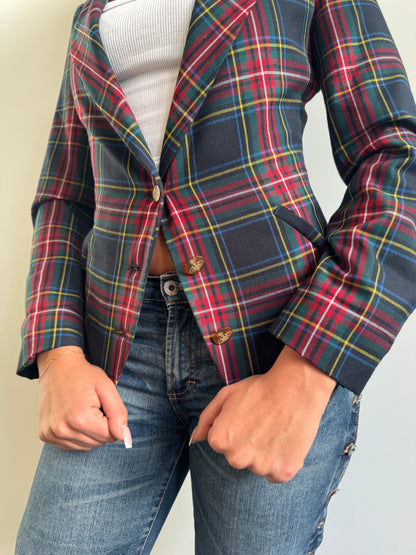 Vivienne Westwood Red Label Tartan Blazer