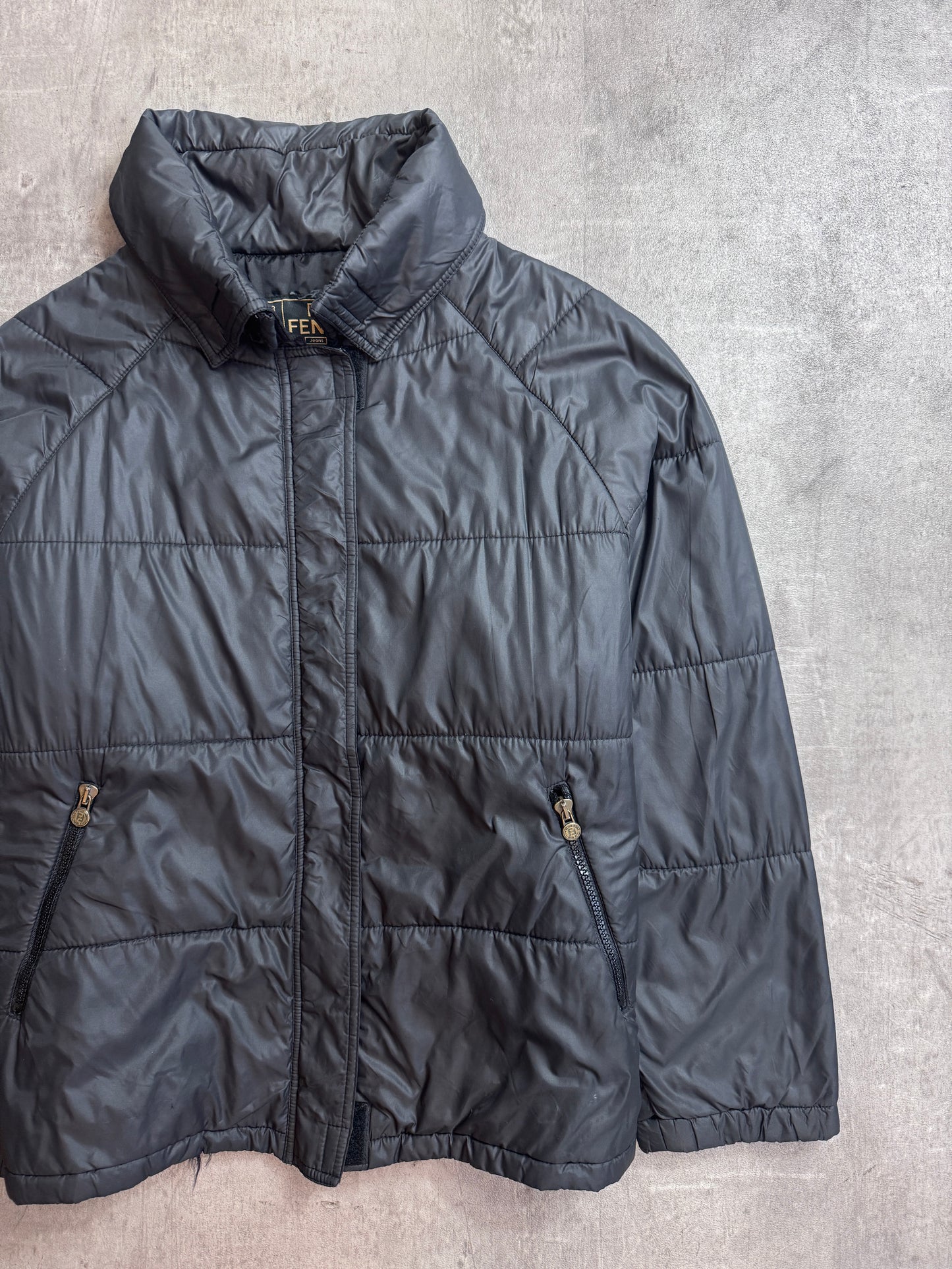 1990's Fendi Lightweight Quilted Puffer Jacket