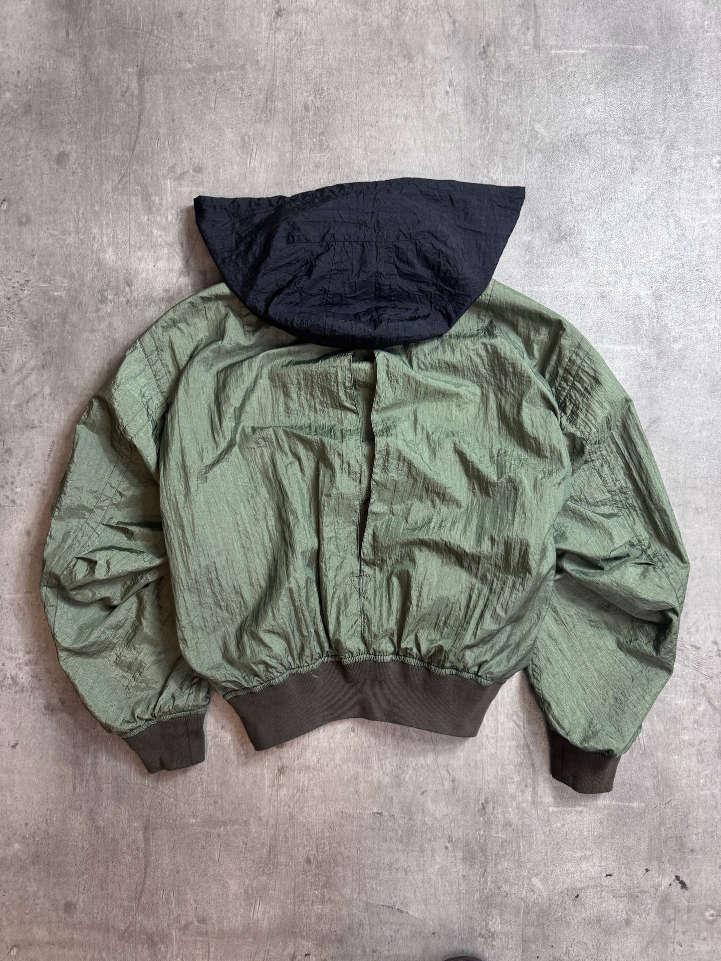 Jun Men Japanese Reversible Crinkle M-A2 Bomber Jacket