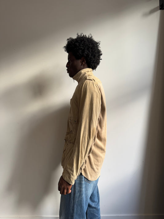 S/S 2004 Prada Beige Suede Hunting Jacket (SOLD AS SEEN)