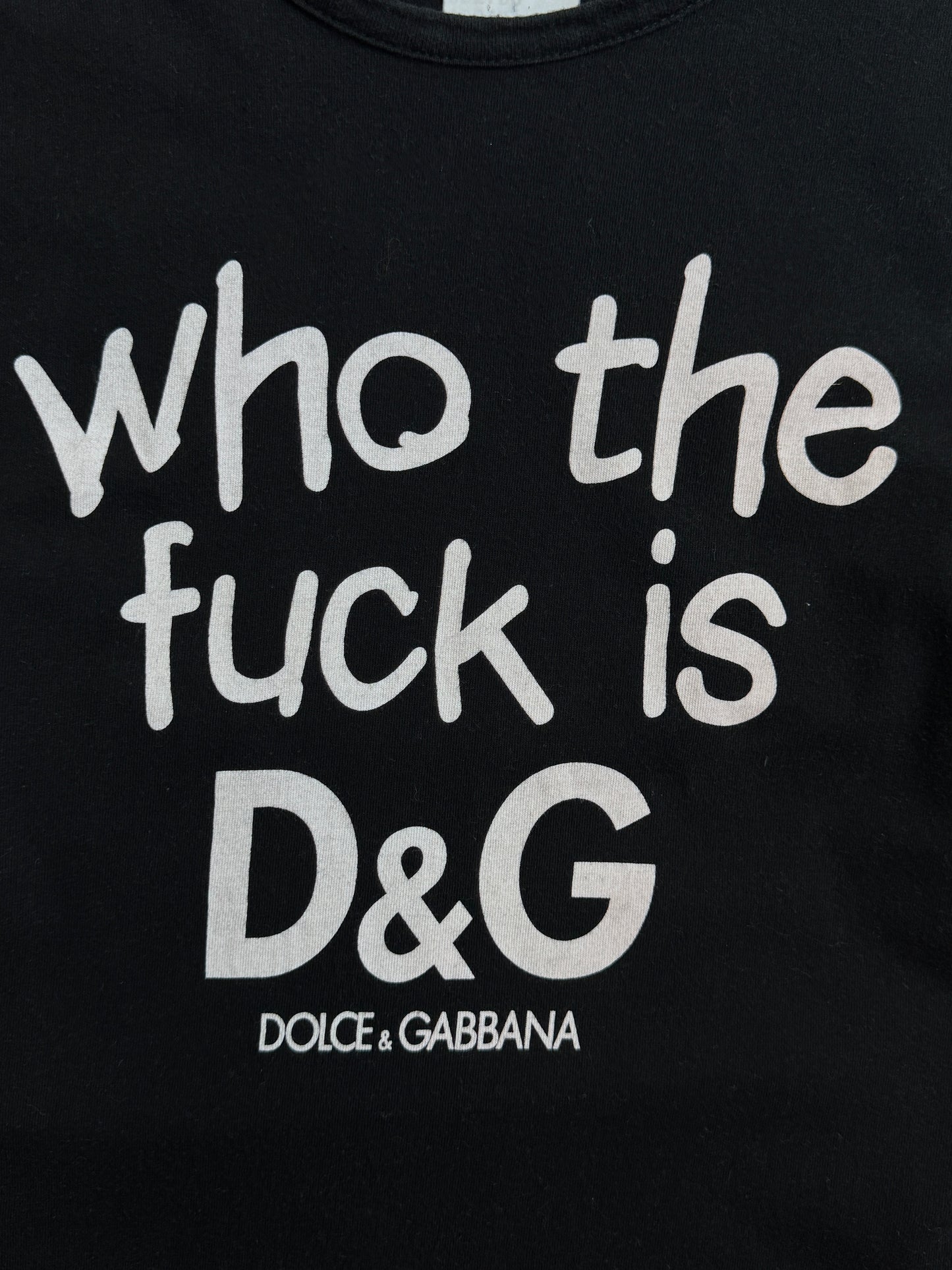 D&G "Who The F*CK Is D&G" Graphic Tee