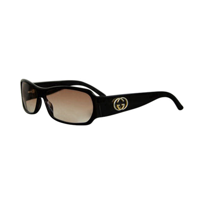 Gucci Black Square Frame GG Icon Sunglasses