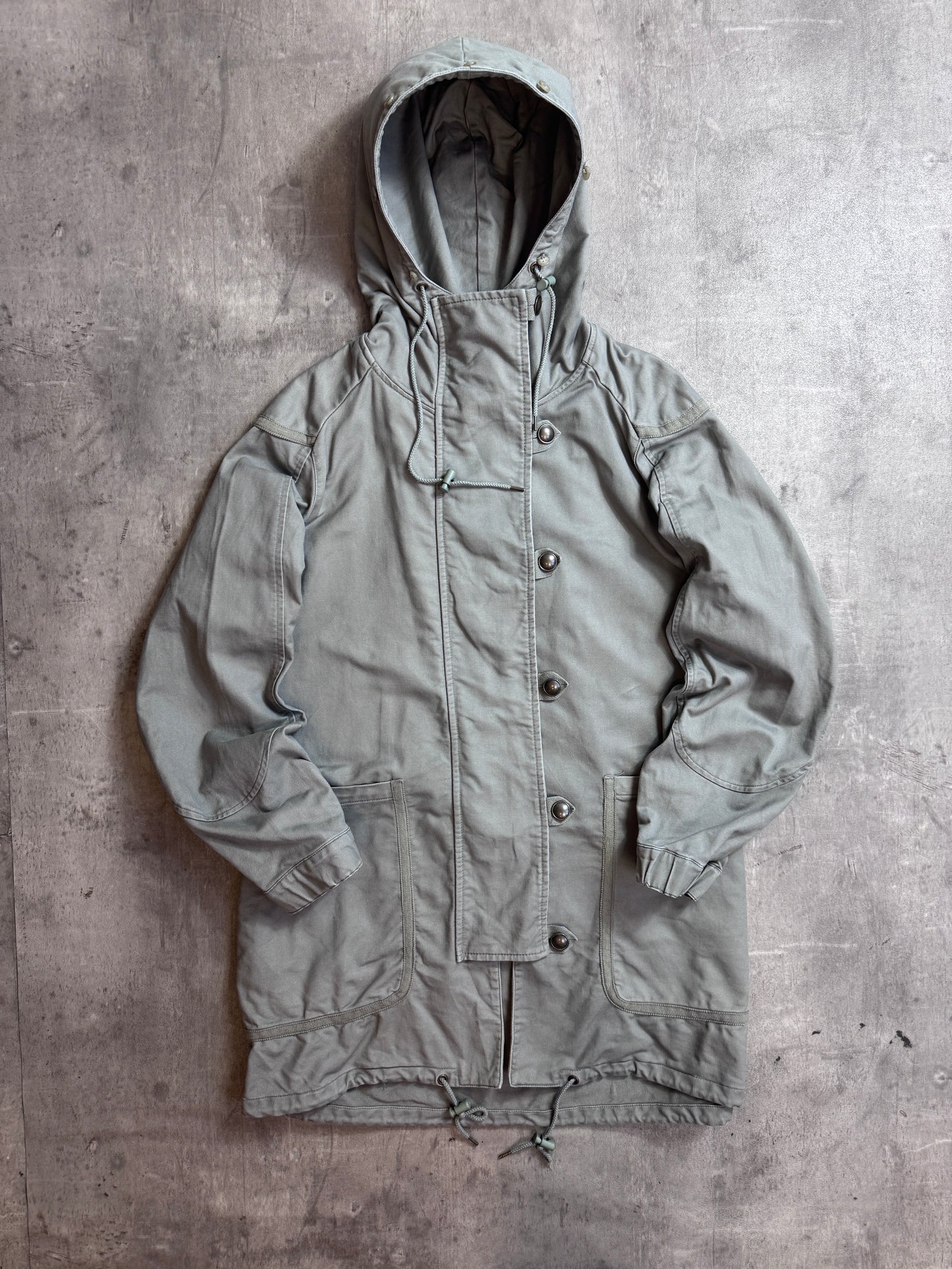 Issey Miyake Tsumori Chisato Button Latch Military Parka