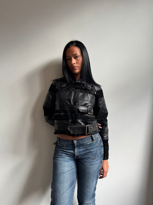 VT Rework: Leather Belt Reworked Jacket