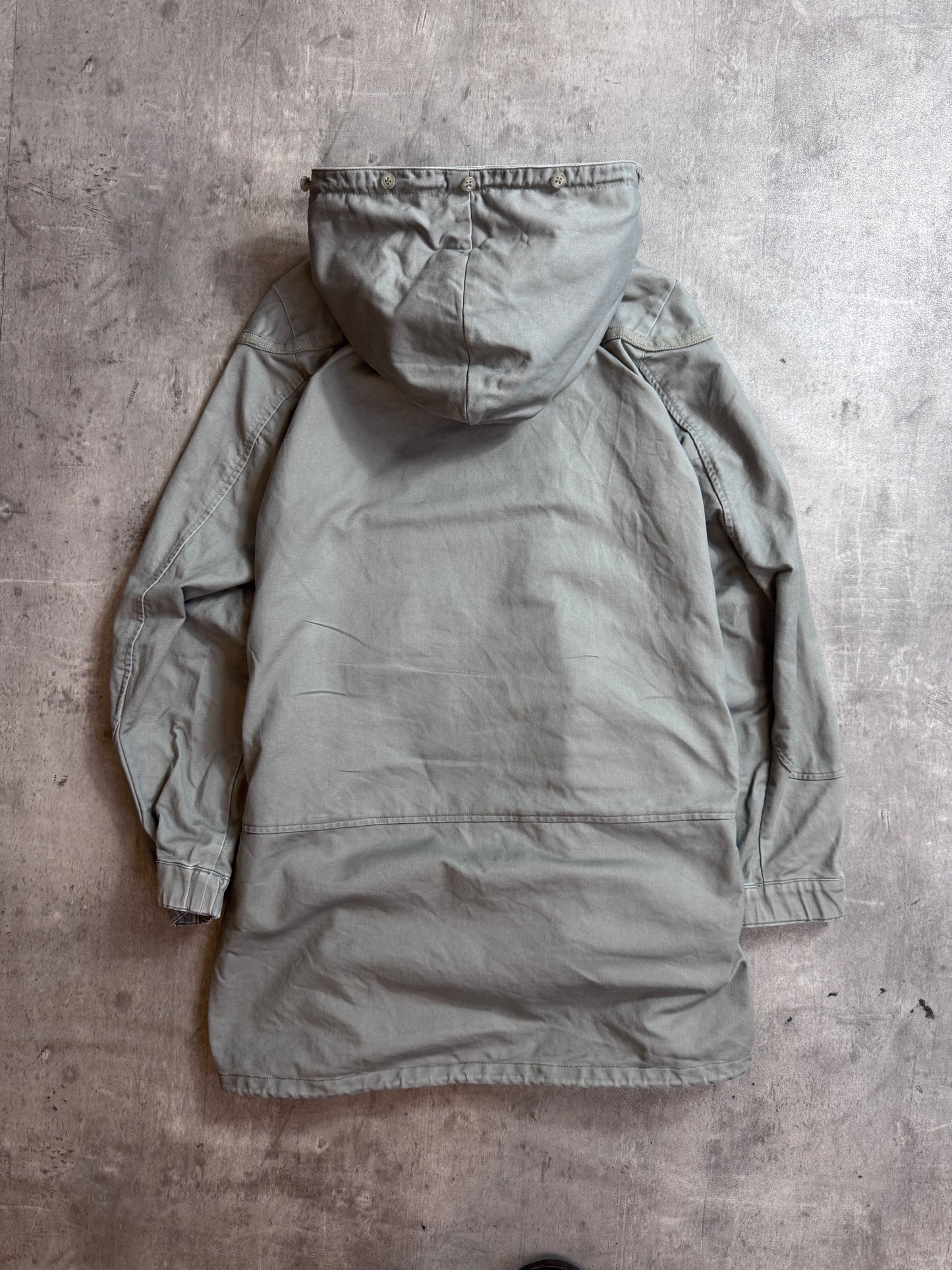 Issey Miyake Tsumori Chisato Button Latch Military Parka