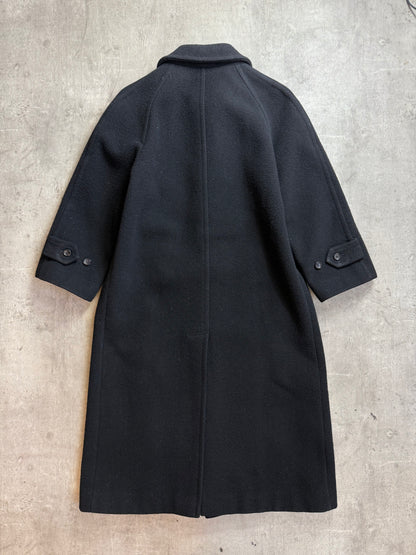 1998 Comme Des Garcons Black Wool Over Coat