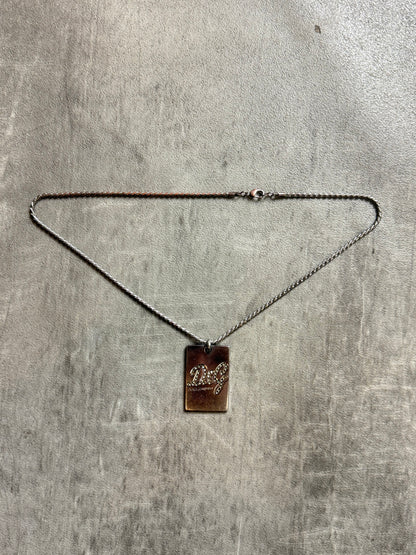 D&G Logo Dog Tag Necklace